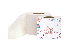 Семья и Комфорт туалетная бумага в амбалаже 56 спайка 48шт