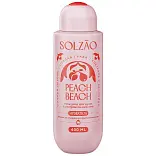Solzao peach beach гель уход для душа с экстрактом персика 400 мл