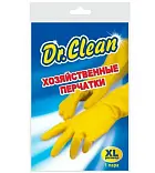 Dr Clean перчатки хозяйственные резиновые размер XL