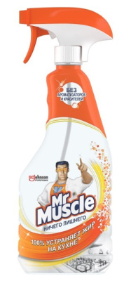 Mr Muscle чистящее средство для кухни ничего лишнего 500мл 