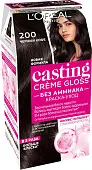 L'Oreal Paris Casting Creme Gloss краска уход для волос 200 чёрный кофе
