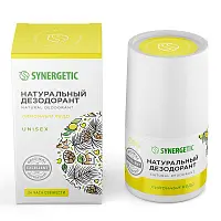 Synergetic натуральный дезодорант лимонный кедр 50 мл