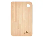 Pattern доска разделочная 18 х31 х 0,8 см прямоугольная берёза