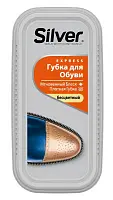Silver губка для обуви придающая блеск натуральная