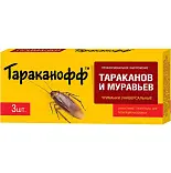 ТАРАКАНОФФ Контрудар Приманка для уничтожения тараканов 3шт