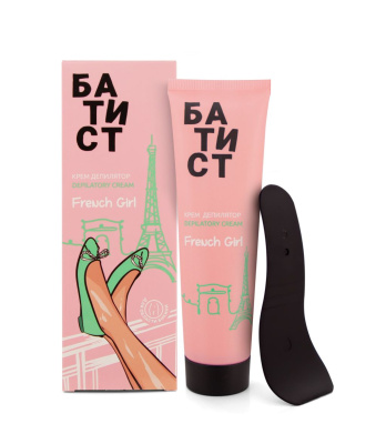 Батист крем депилятор french girl для области бикини 100мл 