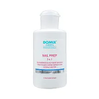 Domix gp 3 в 1 обезжириватель ногтевой пластины средство для снятия липкого слоя и лака для ногтей 255 мл