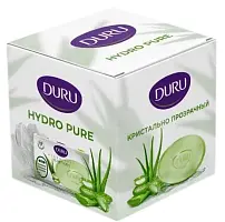 Duru подарочный набор hydro pure мыло 106 г алоэ+ мочалка