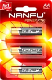 Nanfu Батарейка щелочная (3шт.)
