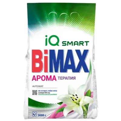 BiMax автомат ароматерапия стиральный порошок 3.0 кг 