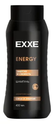 Exxe men шампунь укрепляющий сила и энергия energy 400 мл 