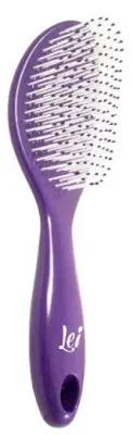 Lei расчёска массажная 080 фиолетовая 