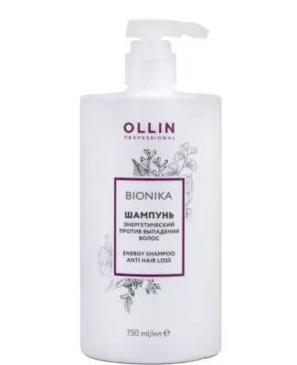 OLLIN шампунь энергетический против выпадения волос 750 мл 