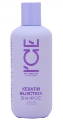 I`CE Professional Keratin Injection шампунь для поврежденных волос Кератиновый 250мл 