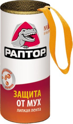 РАПТОР Липкая лента от мух в гофрокоробе (штучная) 