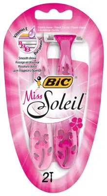 BIC Станки одноразовые Miss (2шт.) с тремя лезвиями 
