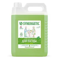 Synergetic гель для мытья посуды сочное яблоко 5 л