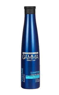 Gamma Perfect Hair шампунь для тонких волос упругий объем 350 мл