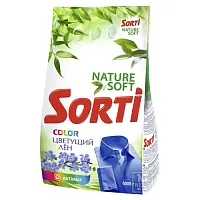 Sorti цветущий лен стиральный порошок автомат 6000 г