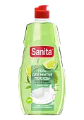 Sanita гель для мытья посуды матча и лайм 450 г