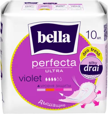 Прокладки супертонкие BELLA ULTRA DEO, 10шт 