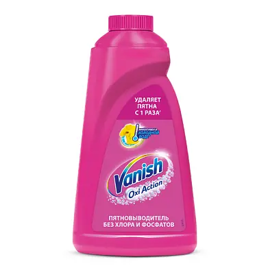 Vanish пятновыводитель для тканей жидкий 1 л