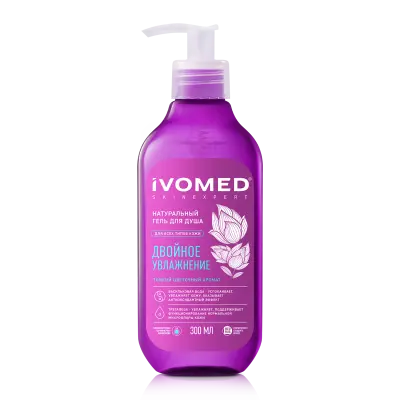 IVOMED гель для душа двойное увлажнение 300 мл 