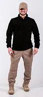 Black Rams Мужская Флисовая куртка О 1006 Черный XXL