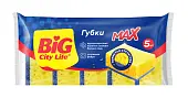 BIG City Губки кухонные крупнопористые MAX 5 шт