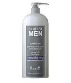 OLLIN PREMIER FOR MEN шампунь для волос и тела освежающий 1000 мл