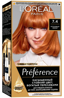 L`oreal Preference Feria 74 манго 