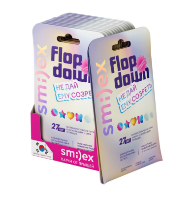 SMILEX тонкие биотехнологические патчи от прыщей микс 27 шт 