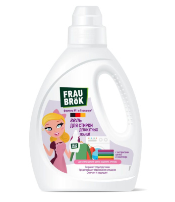 Frau Brök гель для стирки деликатных тканей 1000 мл 