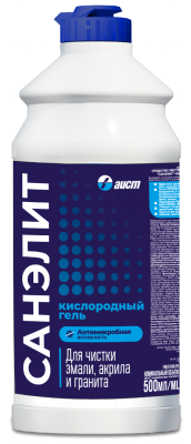 Санэлит чистящее средство гель для ванной 500мл 