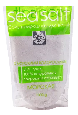 Соль для ванн с морскими водорослями 1000 г