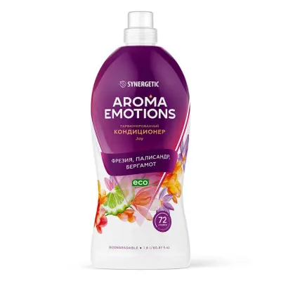 Synergetic кондиционер для белья концентрированный радость 1,8 л 