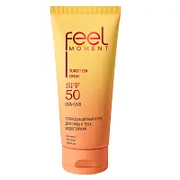 Feel moment солнцезащитный крем для лица и тела spf 50 200 мл