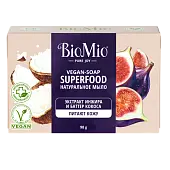 BioMio Натуральное мыло Superfood Инжир и кокос 90 г