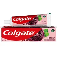 Colgate Зубная паста гранат с натуральными ингредиентами для укрепления эмали зубов и защиты от кариеса 100 мл