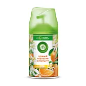 Air Wick освежитель воздуха в сменных аэрозольных баллонах к автоматическому распылителю освежителя воздуха сочный апельсин грепфрут 250 мл