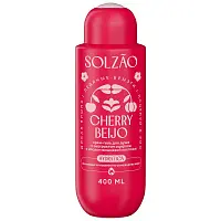 Solzao cherry beljo крем гель для душа с экстрактом ацеролы и маслом вишневой косточки 400 мл
