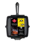 Forester сковорода гриль чугунная для стейков из мяса птицы рыбы