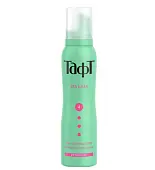 Тафт объём пена для волос сверх сильной фиксации для тонких зелёный 150 мл