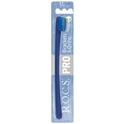 ROCS Зубная щётка PRO & ', мягкая 