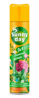 Sunny Day освежитель воздуха летний дождь 300 см3 