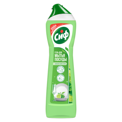 Сиф гель для мытья посуды с ароматом свежего лайма и мяты 500 мл 