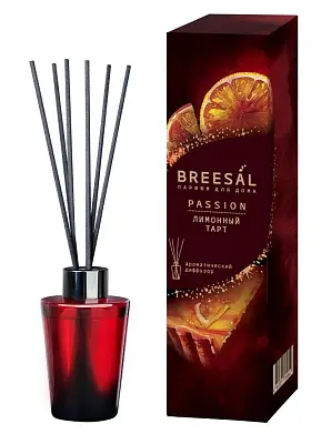 Breesal ароматический диффузор passion лимонный тарт 70 мл