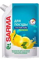 Sarma средство для посуды лимон дой пак 1 л