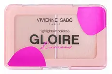 Vivienne Sabo палетка хайлайтеров мини d' 02 Персиковый