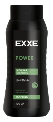 Exxe men шампунь бодрящий 400 мл 